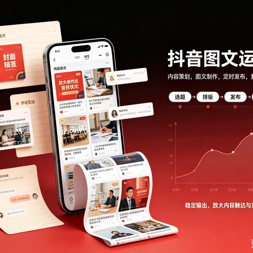 红山抖音图文代运营服务